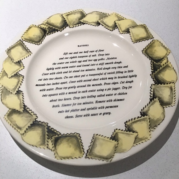 Homer Laughlin for invento NY 1969 recipe vintage dinner plates lot of four - Picture 2 of 13